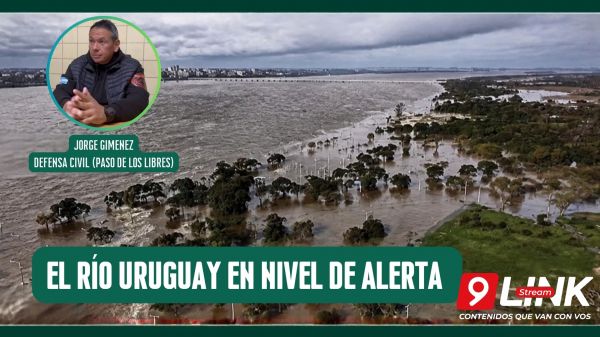  EL RÍO URUGUAY EN NIVEL DE ALERTA