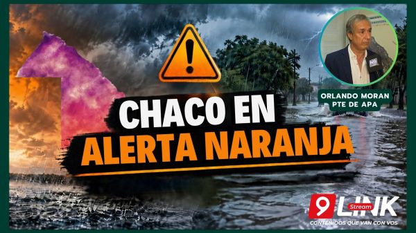 CHACO EN ALERTA NARANJA POR CONDICIONES CLIMÁTICAS