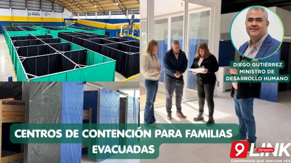  CENTROS DE CONTENCIÓN PARA FAMILIAS EVACUADAS 